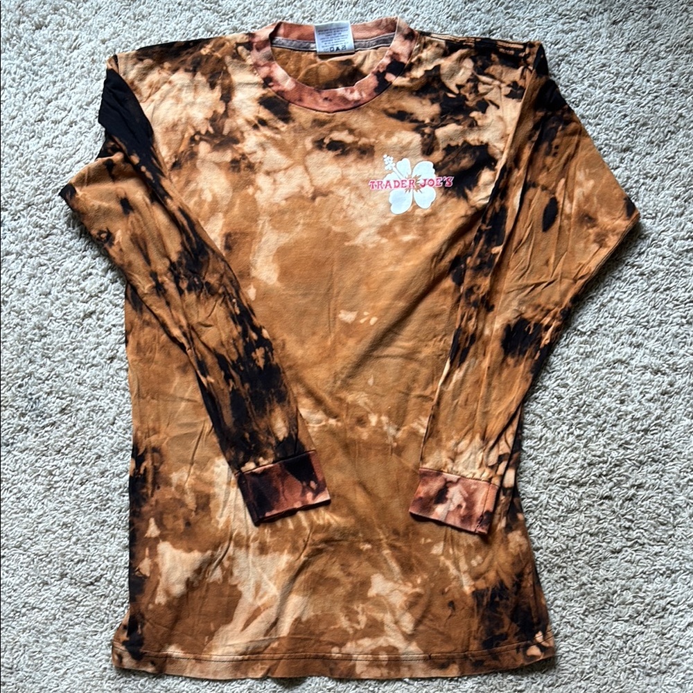 Tie-Dye Long Sleeve Shirt